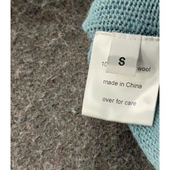 Rachel Comey Thayne Top Washed Indigo Blue 100% Merino Wool Size Small - Picture 10 of 13